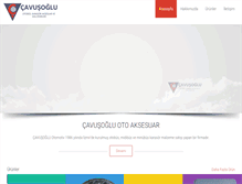 Tablet Screenshot of cavusogluotoaksesuar.com